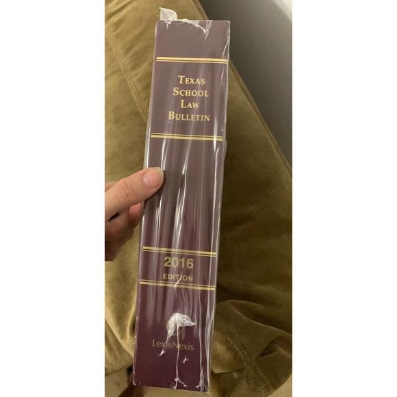 Texas School Law Bulletin 2016 Textbook NWT in Original Packaging Rare - Picture 2 of 3